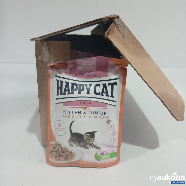 Artikel Nr. 870534 Artikel Nr. 870534: Happy Cat Kitten&Junior Land Ente 20x85g