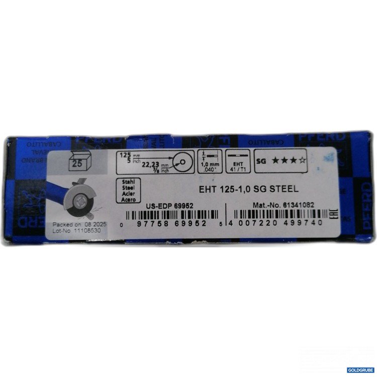 Artikel Nr. 889534: Pferd EHT 125-1,0 SG STEEL 61341082