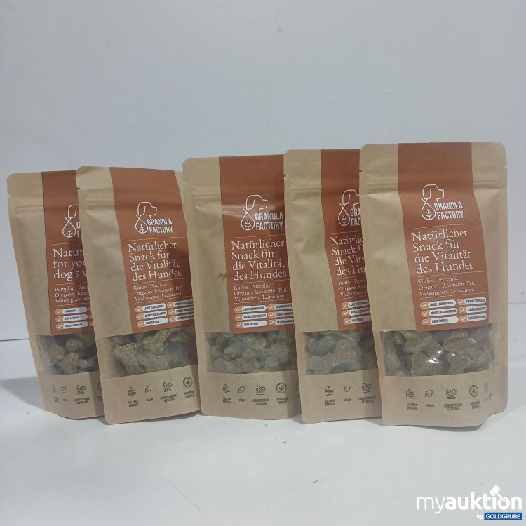 Artikel Nr. 891534: Granola Factory natürlicher Snack für Hunde je 100g