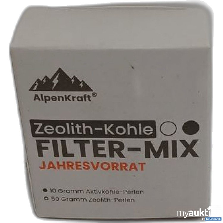 Artikel Nr. 919534: AlpenKraft Zeolith-Kohle FILTER-MIX Jahresvorrat