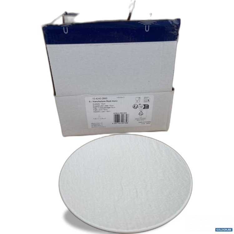 Artikel Nr. 921534:  Villeroy&Boch Manufacture Rock blanc Brotteller 16 cm