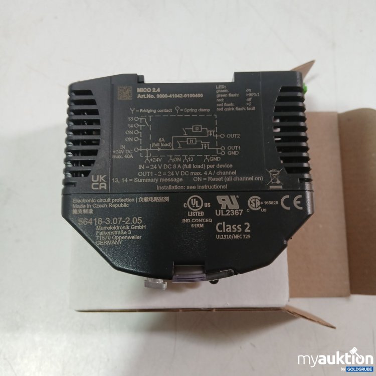 Artikel Nr. 967534: Murrelektronik elektronisches Lastkreisüberwachungsmodul Model Mico 2.4, Art.Nr. 9000-41042-0100400