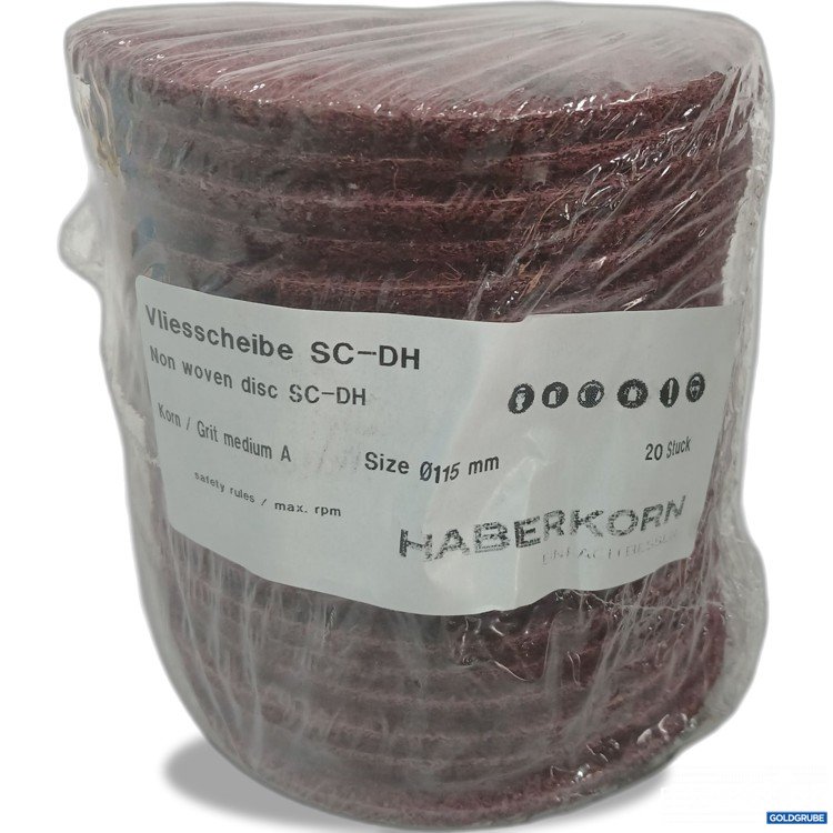 Artikel Nr. 971534 Artikel Nr. 971534: Haberkorn Vliesscheibe SC-DH Grit medium A ø115mm 20Stk