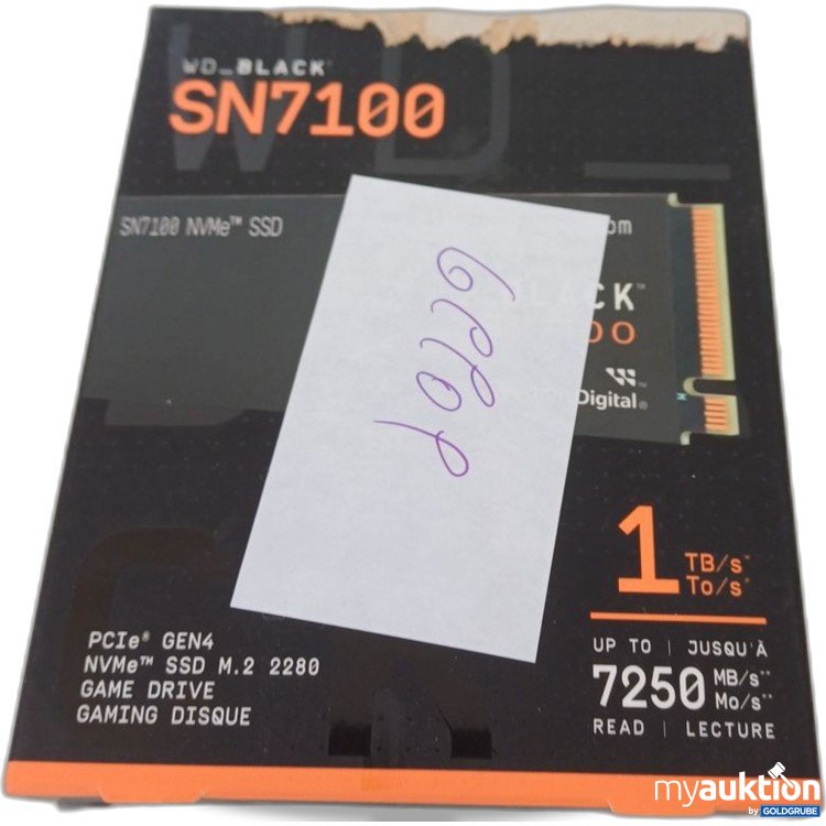 Artikel Nr. 976534 Artikel Nr. 976534: WD_BLACK SN7100 NVMe SSD 1 TB
