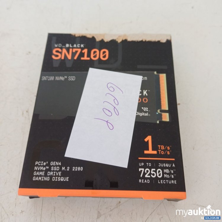 Artikel Nr. 976534 Artikel Nr. 976534: WD_BLACK SN7100 NVMe SSD 1 TB