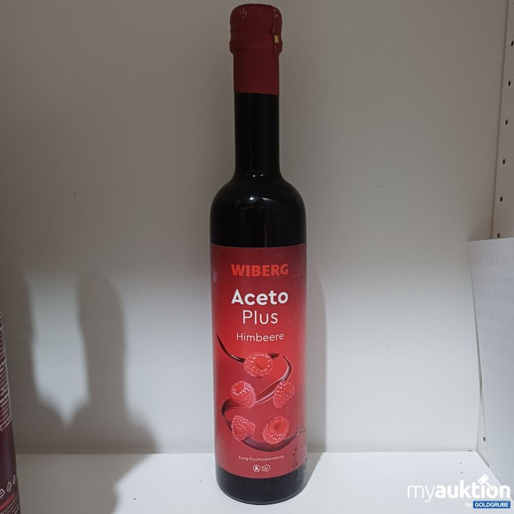 Artikel Nr. 985534: Wiberg AcetoPlus Himbeere Essig, Säuregehalt von 2,5% 500ml