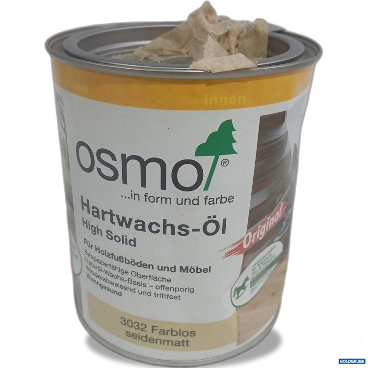 Artikel Nr. 990534: Osmo Hartwachs Öl 3032 farblos seidenmatt 0,75L 