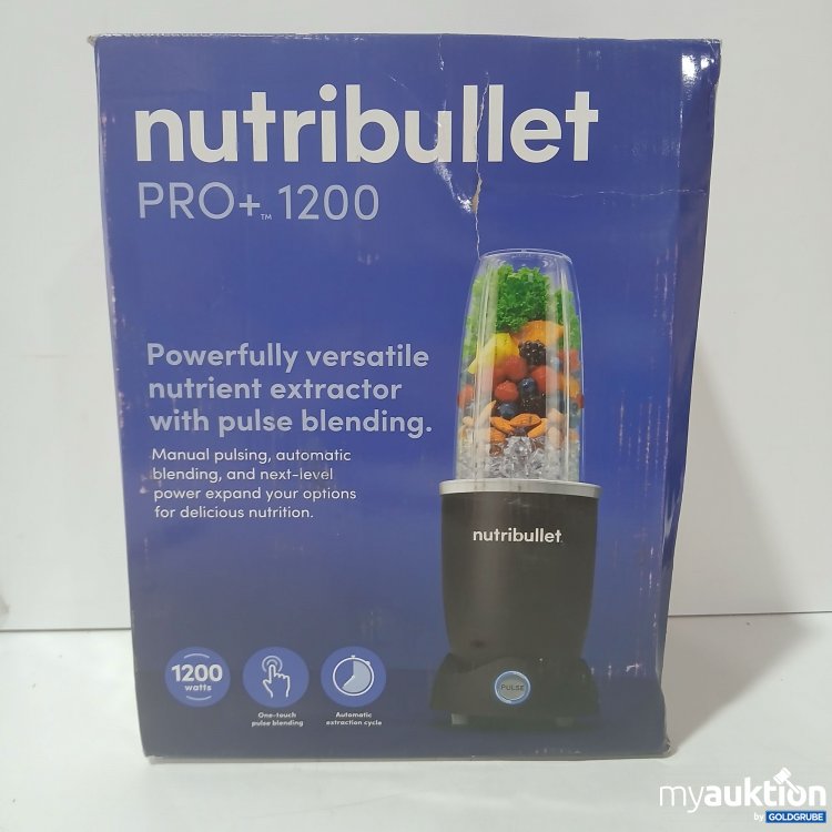 Artikel Nr. 993534 Artikel Nr. 993534: Nutribullet Pro+ 1200 Standmixer 1200Watt