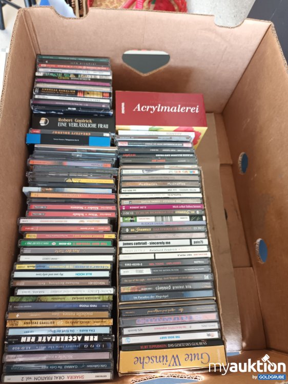Artikel Nr. 398535 Artikel Nr. 398535: Karton mit Musik Cds