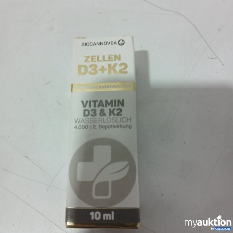 Artikel Nr. 464535: Biocannovea Zellen Vitamin D3+K2 10 ml