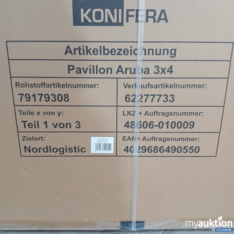 Artikel Nr. 466535 Artikel Nr. 466535: KONIFERA Pavillon Aruba 3x4