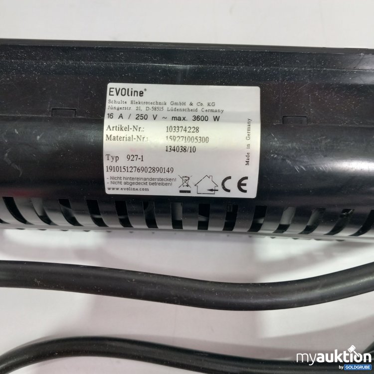 Artikel Nr. 521535 Artikel Nr. 521535: Evoline Art Nr. 103374228, 16A, 250V, max.3600W