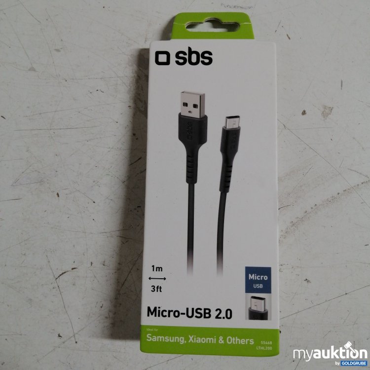Artikel Nr. 717535: Sbs Micro-USB Ladekabel 