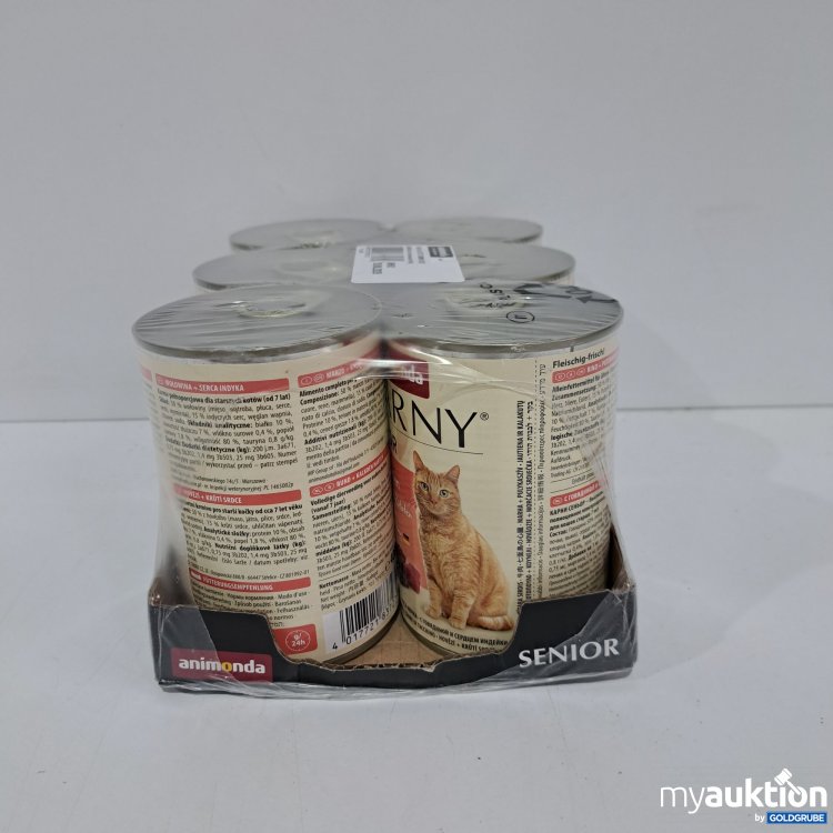 Artikel Nr. 817535: Animonda Katzenfutter 83727 Senior Rind u. Putenherzen 6x400g