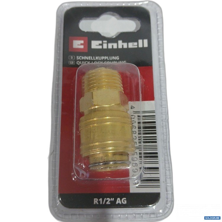 Artikel Nr. 882535 Artikel Nr. 882535: Einhell Schnellkupplung R1/2" AG