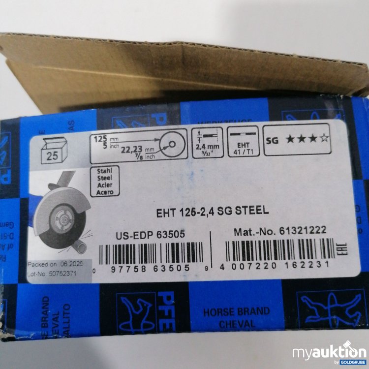 Artikel Nr. 889535: Pferd EHT 125-2,4SG STEEL 61321222