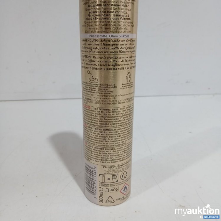 Artikel Nr. 890535: L'Oréal Paris Elnett Haarspray starker Halt 300 ml