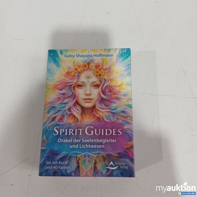 Artikel Nr. 933535: Gaby Shayana Hoffmann Spirit Guides Orakel der Seelenbegleiter und Lichtwesen mit Buch und 40 Karten