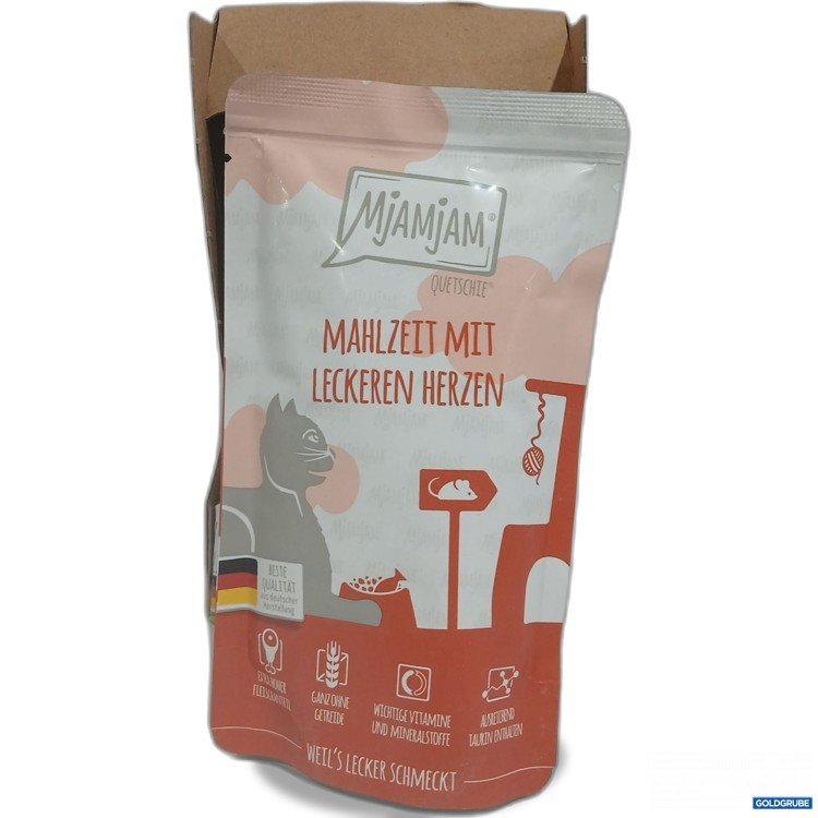Artikel Nr. 952535 Artikel Nr. 952535: Mjamjam Katzenfutter mit leckeren Herzen 12x125g