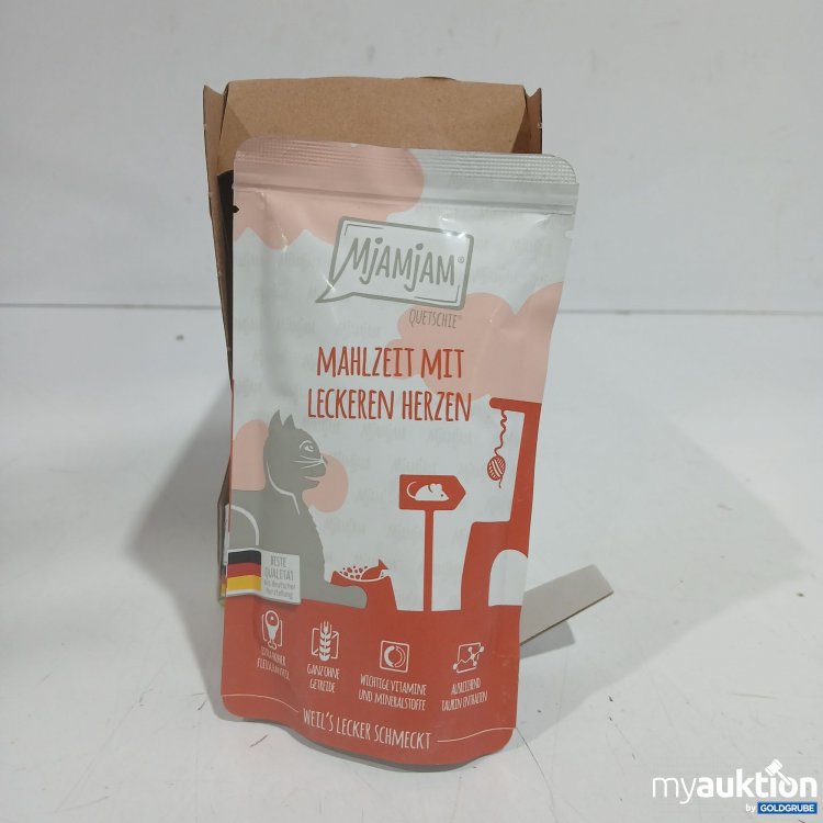 Artikel Nr. 952535 Artikel Nr. 952535: Mjamjam Katzenfutter mit leckeren Herzen 12x125g