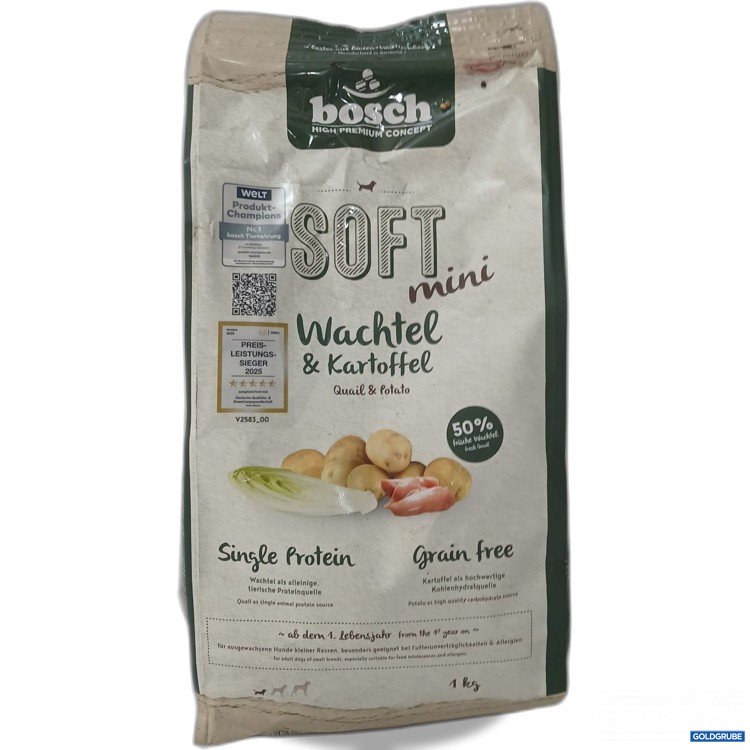 Artikel Nr. 958535: Bosch Soft Mini Wachtel & Kartoffel 1Kg
