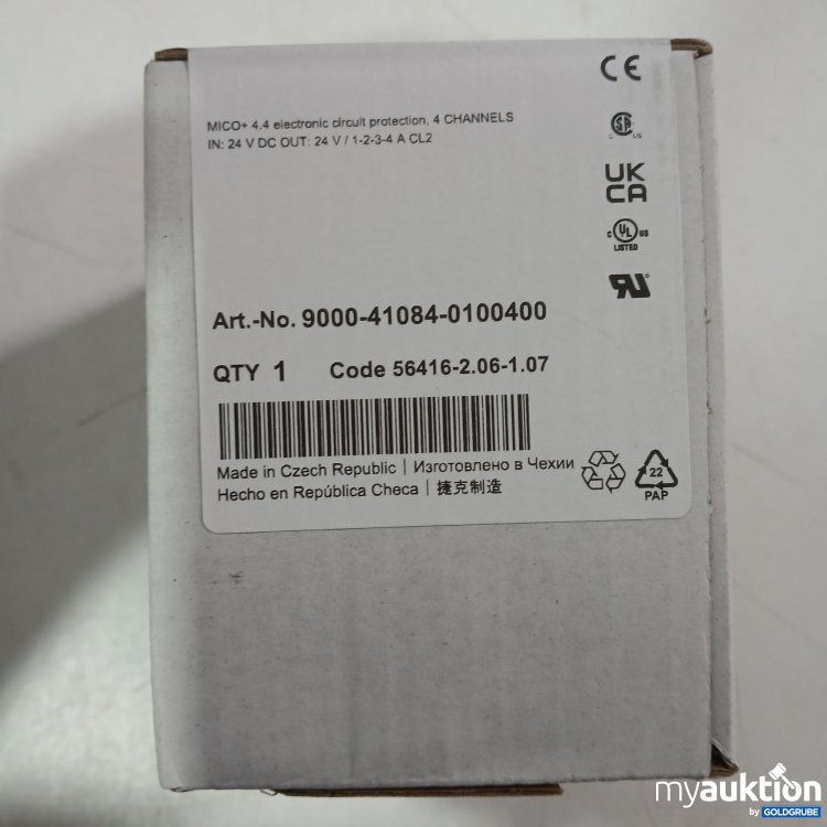 Artikel Nr. 967535 Artikel Nr. 967535: Murrelektronik elektronisches Lastkreisüberwachungsmodul Model Mico+ 4.4, Art.Nr. 9000-41084-0100400