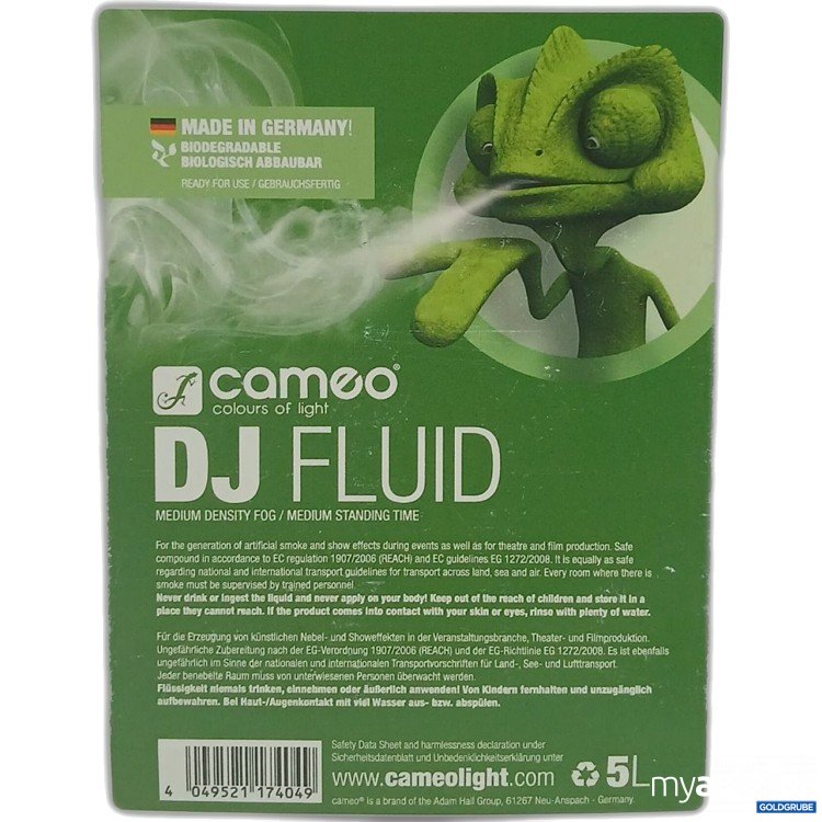 Artikel Nr. 972535: Cameo DJ Fluid 5L 
