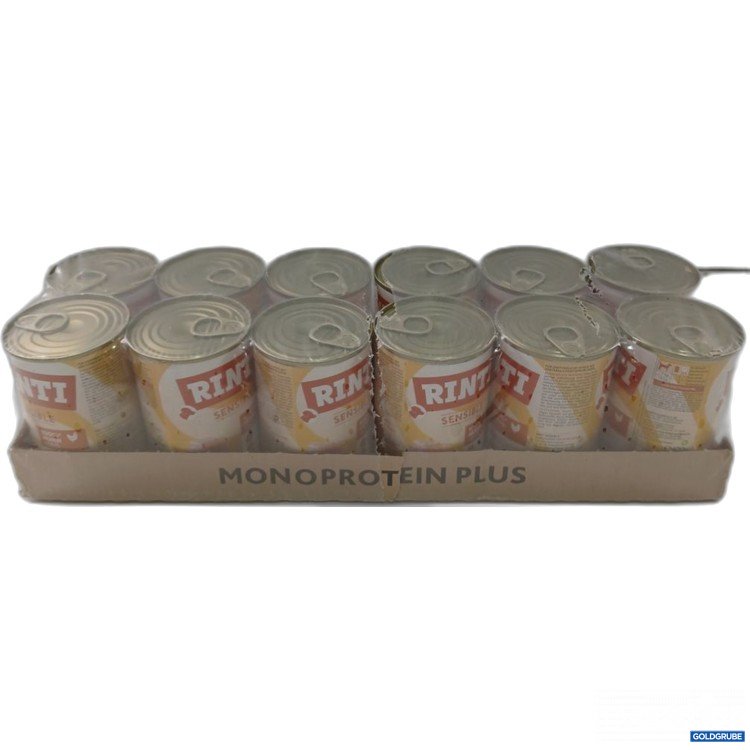 Artikel Nr. 973535: Rinti Monoprotein Plus Tiernahrung 12x400 g Huhn +Reis