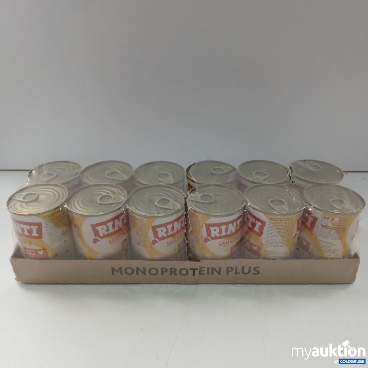Artikel Nr. 973535: Rinti Monoprotein Plus Tiernahrung 12x400 g Huhn +Reis
