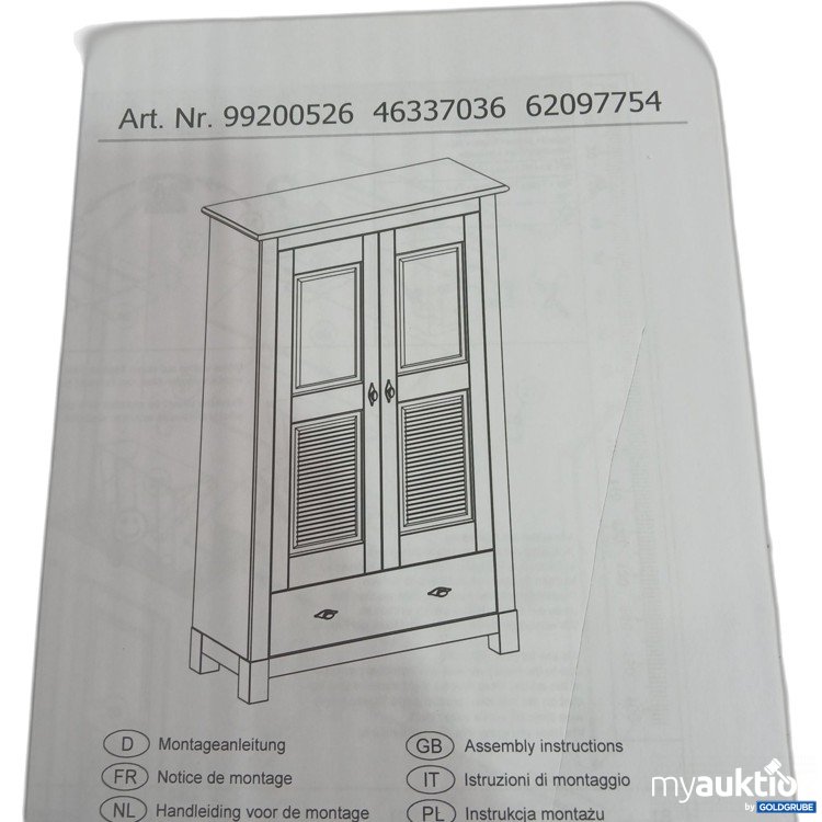 Artikel Nr. 979535 Artikel Nr. 979535: Kleiderschrank 99200526