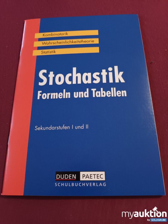 Artikel Nr. 999535 Artikel Nr. 999535: Stochastik, Formeln und Tabellen
