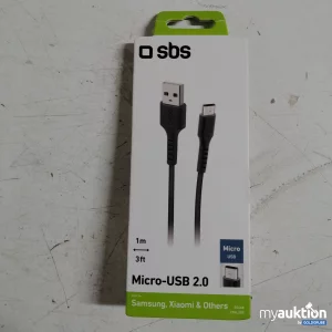 Auktion Sbs Micro-USB Ladekabel 