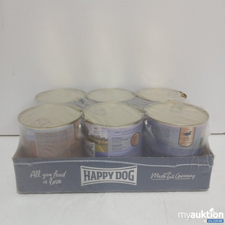Artikel Nr. 468536: Happy Dog 6x800g Hundefutter Pure Duck Nassfutter