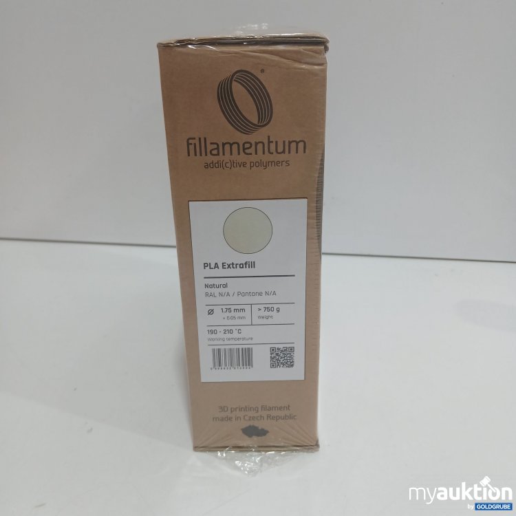 Artikel Nr. 813536 Artikel Nr. 813536: Fillamentum PLA Extrafill Natural 1.75mm 750g
