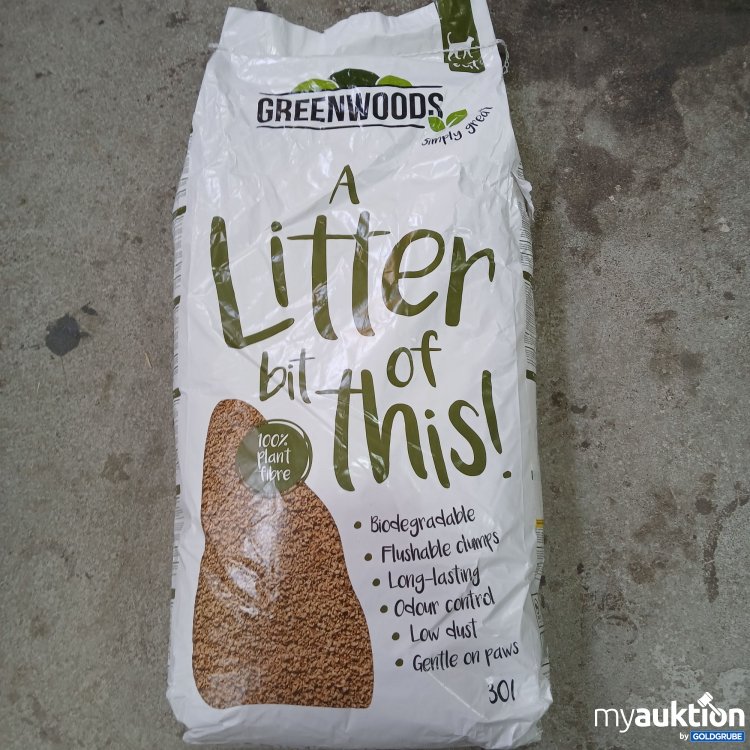 Artikel Nr. 818536 Artikel Nr. 818536: GreenWoods Cat Litter 30L