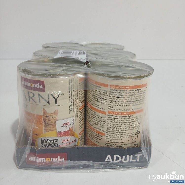 Artikel Nr. 852536: Animonda Katzenfutter Adult Rind & Huhn 6x400g
