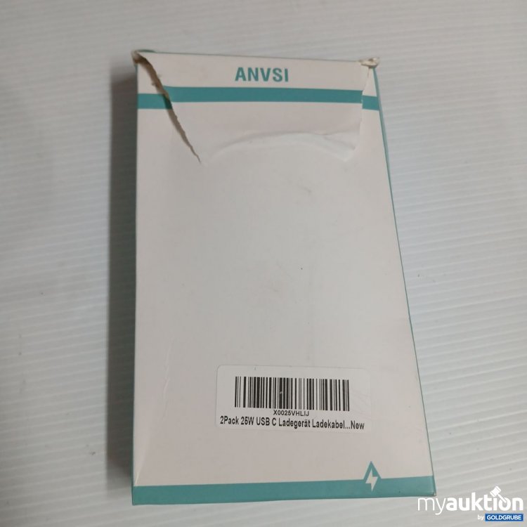 Artikel Nr. 932536: ANVSI Ladegerät USB-C 26W 2Pack