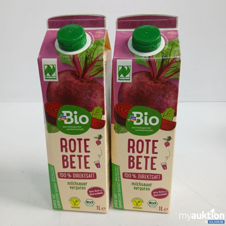 Artikel Nr. 950536 Artikel Nr. 950536: Bio Rote Bete 2x1l