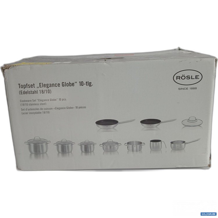 Artikel Nr. 959536: Rösle Topfset "Elegance Globe" 10tlg. (Edelstahl 18/10) 