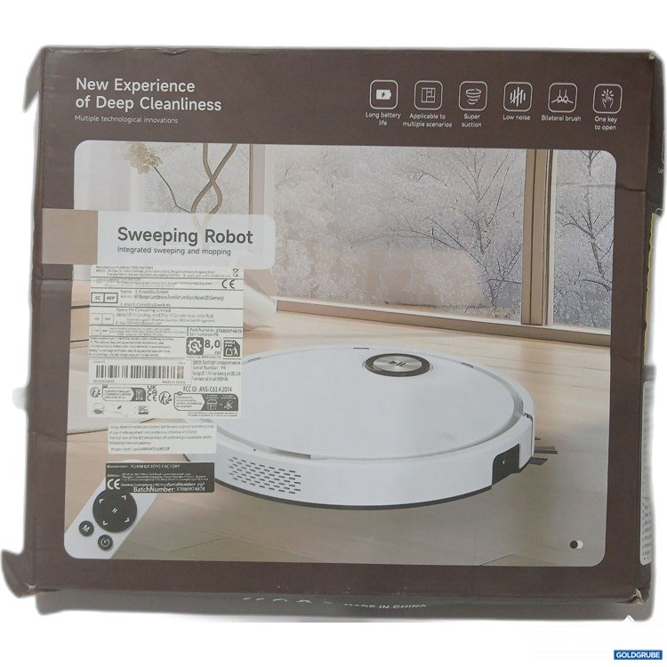 Artikel Nr. 993536 Artikel Nr. 993536: Sweeping Robot Saugroboter weiß mit Fernbedienung