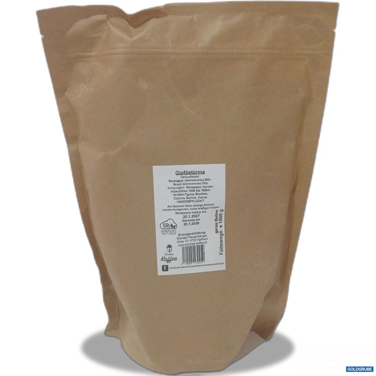 Artikel Nr. 995536 Artikel Nr. 995536: Emmas Kaffeemanufaktur Gipföstürma ganze Bohne 1000g
