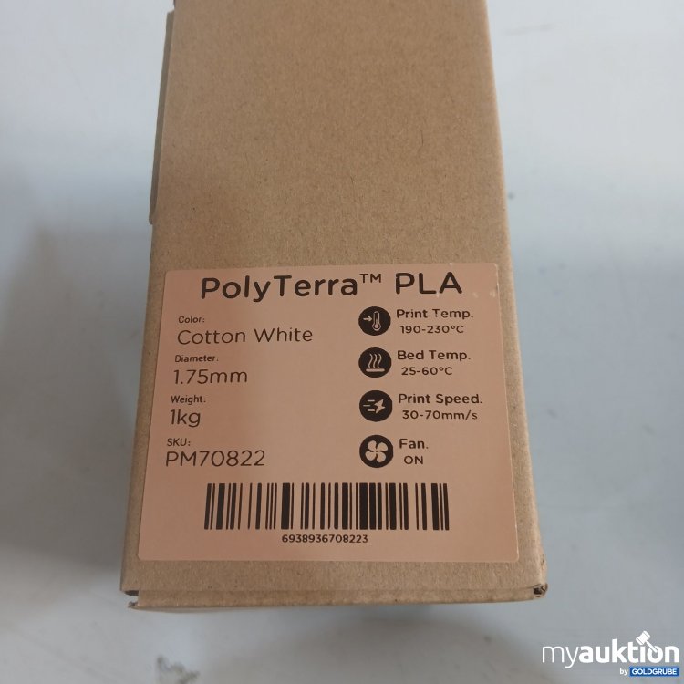 Artikel Nr. 465537 Artikel Nr. 465537: Polymaker PolyTerra PLA 1 kg 1,75 mm Cotton White