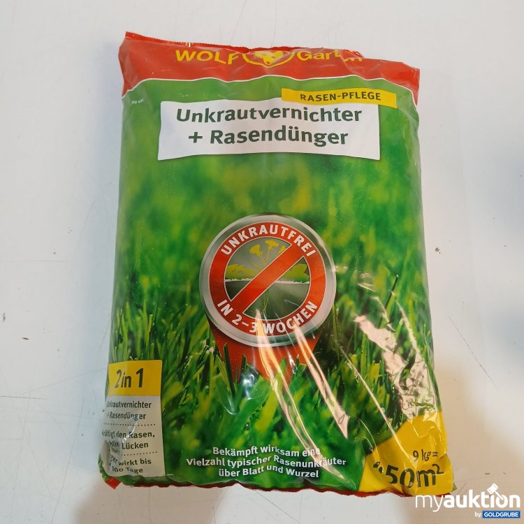 Artikel Nr. 466537 Artikel Nr. 466537: Wolf Garten Unkrautvernichter + Rasendünger 9 kg
