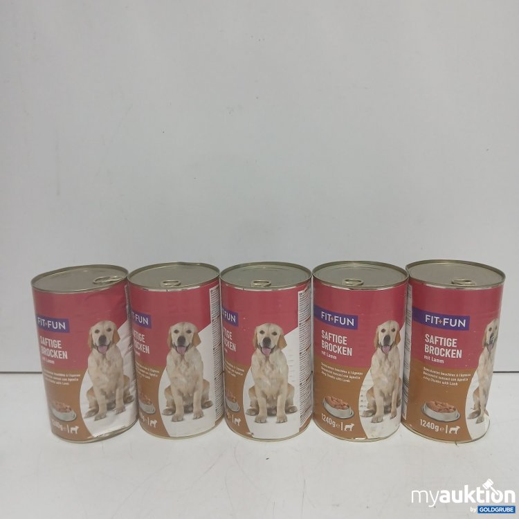 Artikel Nr. 468537: FITFUN 5x1240g  Saftige Brocken Lamm