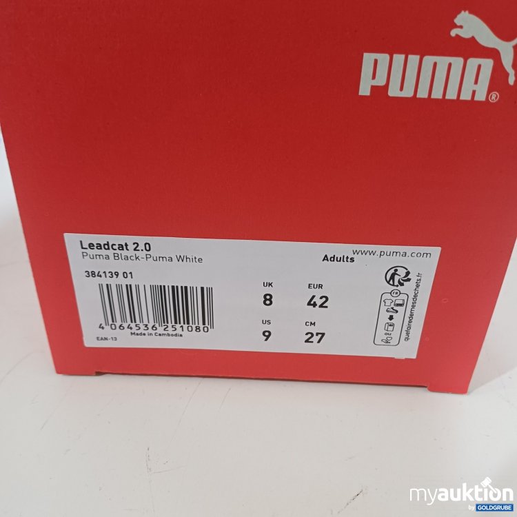 Artikel Nr. 470537 Artikel Nr. 470537: Puma Leadcat 2.0 Badelatschen Schwarz Weiß EUR 42