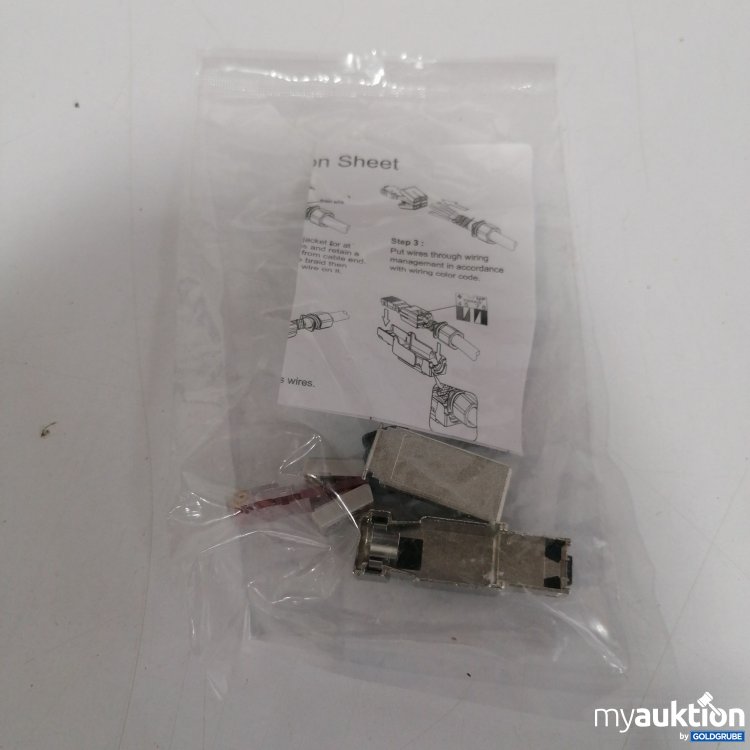 Artikel Nr. 827537 Artikel Nr. 827537: Feldkonfektiinierbarer Stecker T568A T568B, 906 12,
