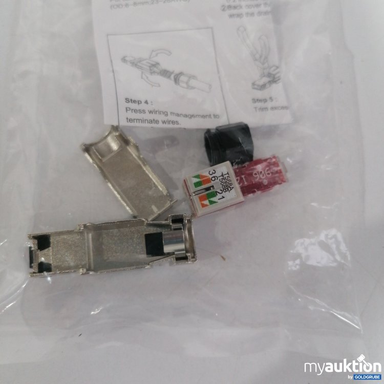 Artikel Nr. 827537 Artikel Nr. 827537: Feldkonfektiinierbarer Stecker T568A T568B, 906 12,