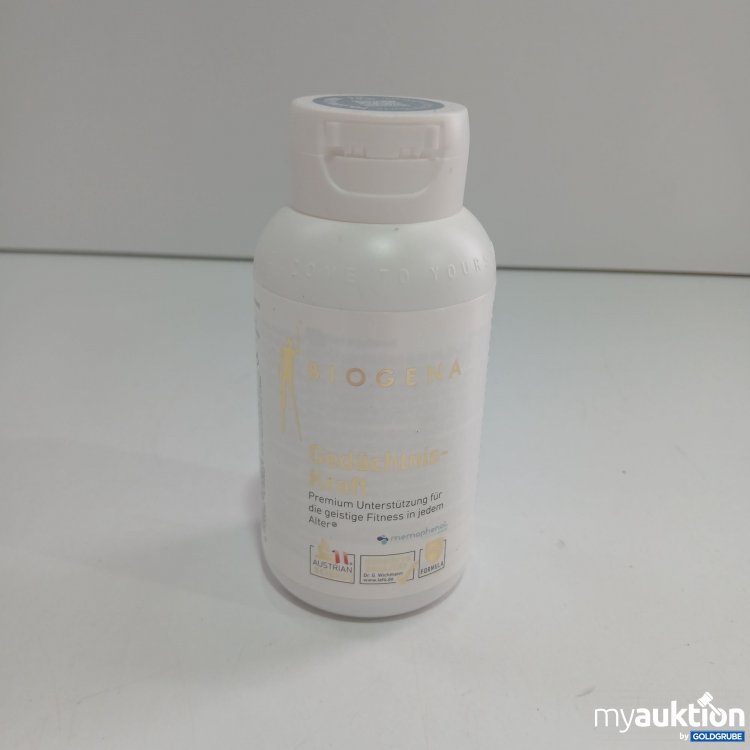 Artikel Nr. 831537 Artikel Nr. 831537: Biogena Gedächtnis-Kraft 120 Kapseln 59g