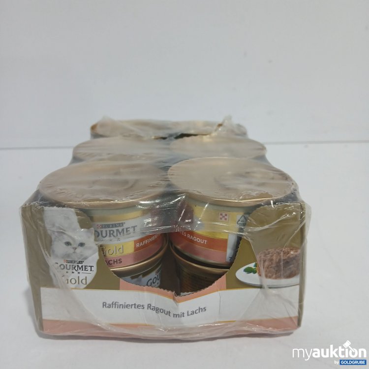 Artikel Nr. 834537 Artikel Nr. 834537: Purina Gourmet Gold Raffiniertes Ragout mit Lachs 12x85g
