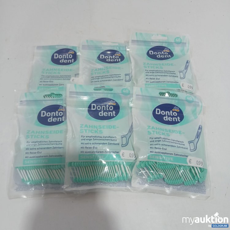 Artikel Nr. 868537 Artikel Nr. 868537: Dontodent Zahnseide-Sticks 6 Pack
